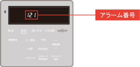 台所/増設リモコン（例：MC-900）