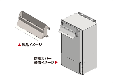 業界トップクラスの耐風性能