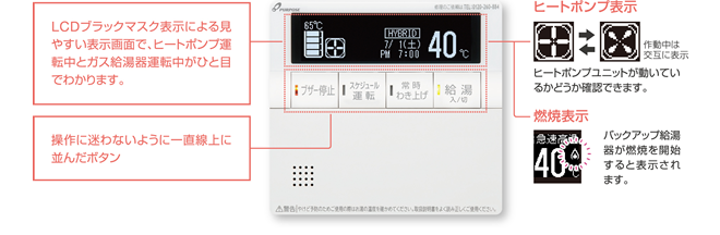 高い操作性で使い勝手の良いリモコン　画像